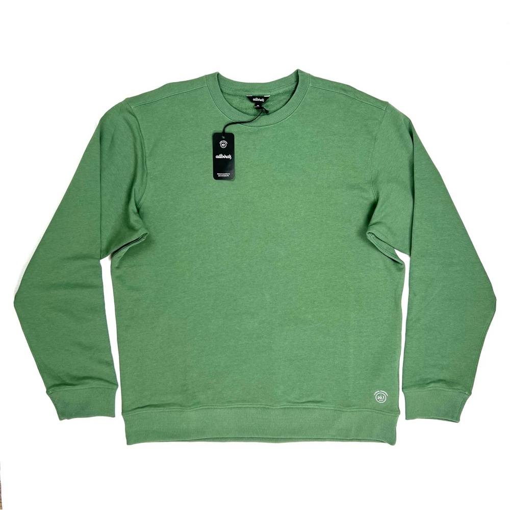 allbirds Green Crewneck Sweater
